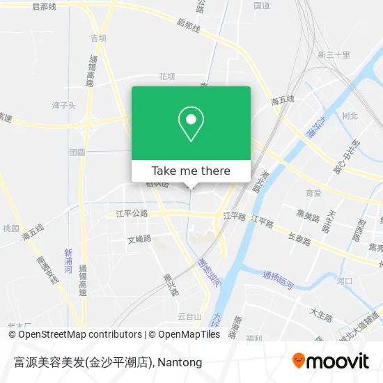 富源美容美发(金沙平潮店) map