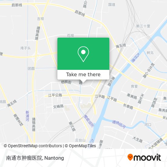 南通市肿瘤医院 map