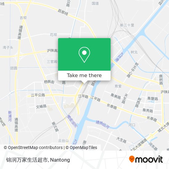 锦润万家生活超市 map