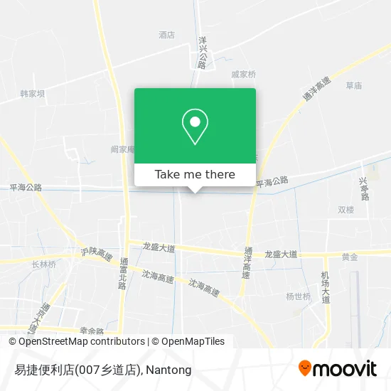 易捷便利店(007乡道店) map