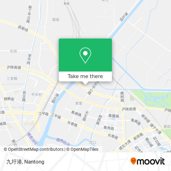 九圩港 map