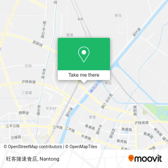 旺客隆速食店 map