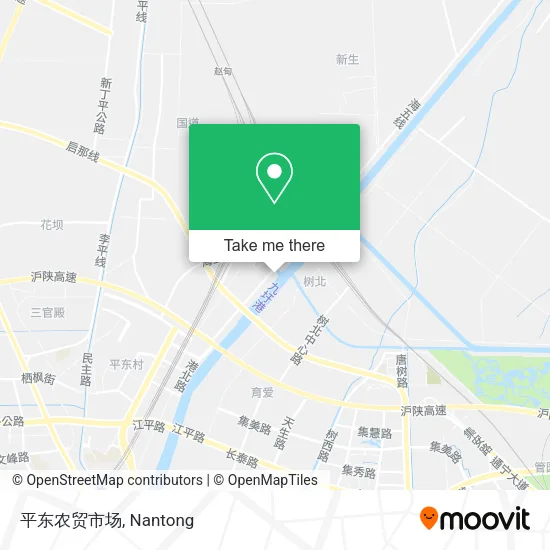 平东农贸市场 map