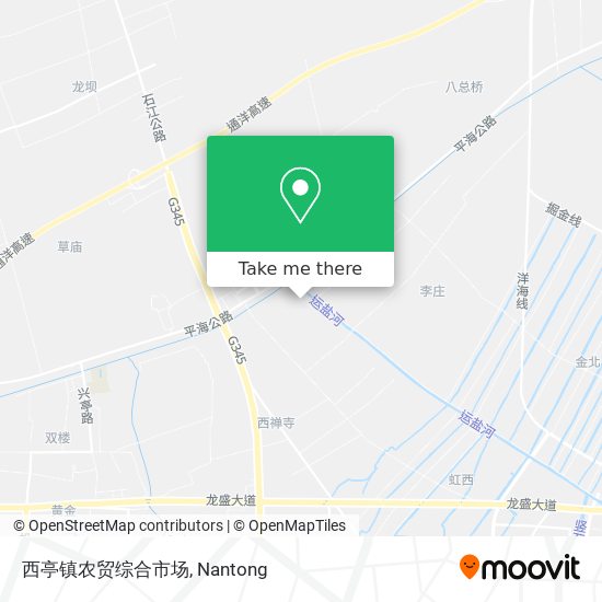 西亭镇农贸综合市场 map