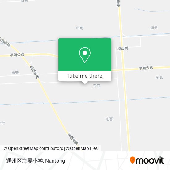 通州区海晏小学 map