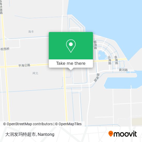 大润发玛特超市 map