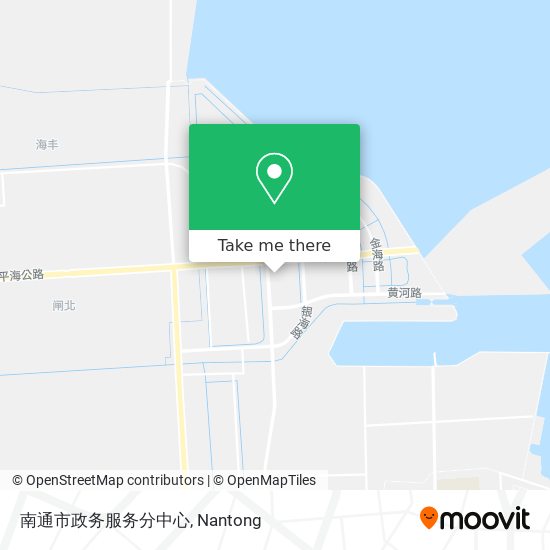 南通市政务服务分中心 map