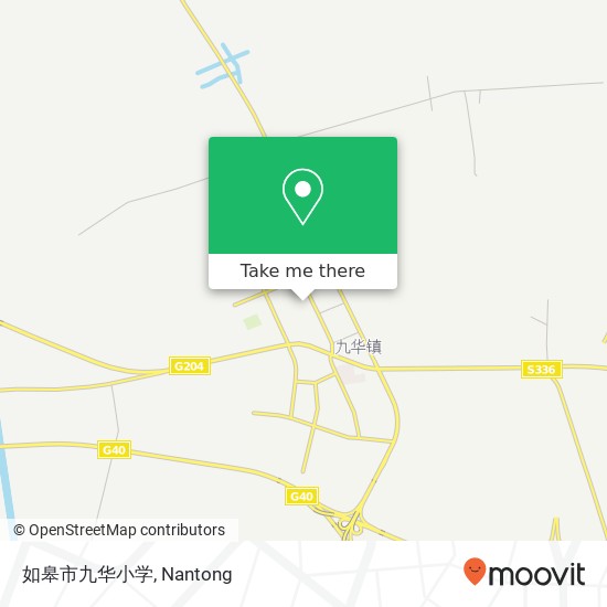 如皋市九华小学 map