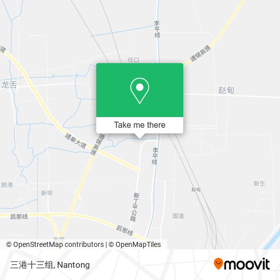 三港十三组 map