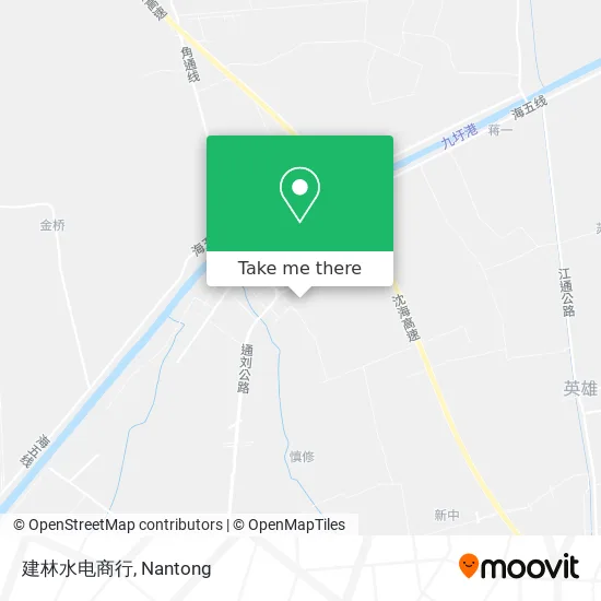 建林水电商行 map