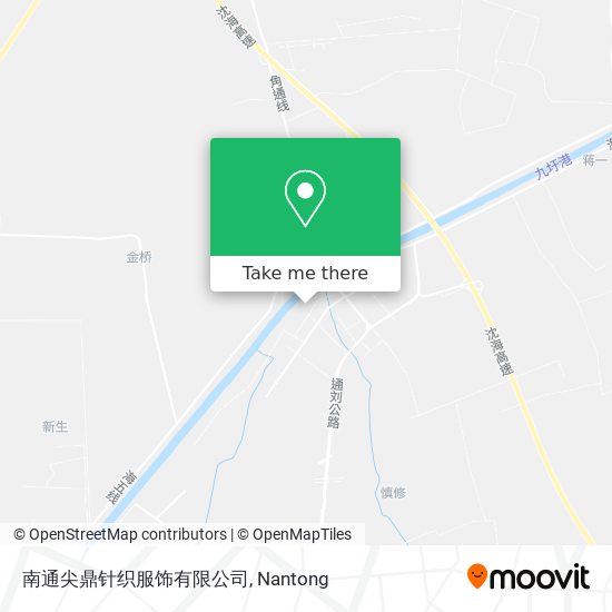 南通尖鼎针织服饰有限公司 map
