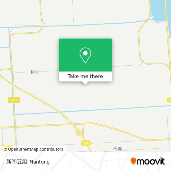 新闸五组 map