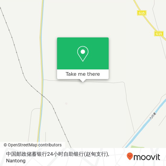 中国邮政储蓄银行24小时自助银行(赵甸支行) map