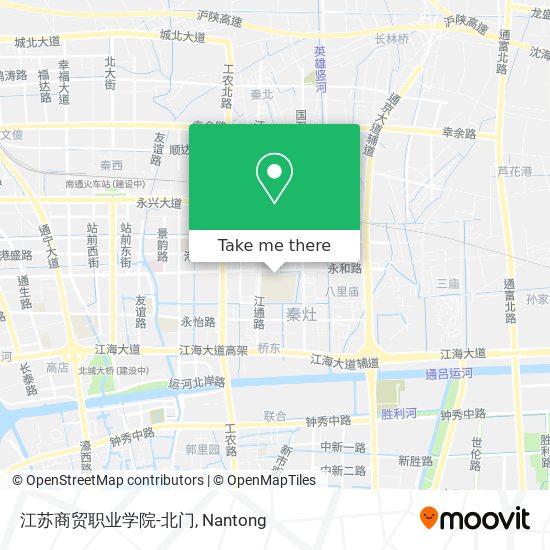江苏商贸职业学院-北门 map