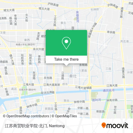 江苏商贸职业学院-北门 map