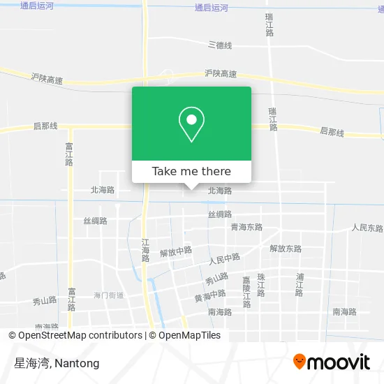 星海湾 map