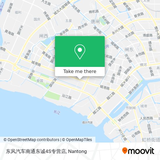 东风汽车南通东诚4S专营店 map
