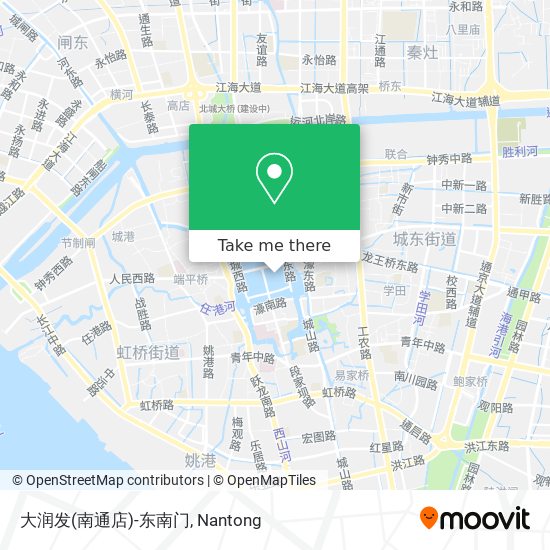 大润发(南通店)-东南门 map