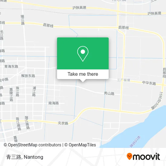 青三路 map
