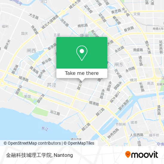 金融科技城理工学院 map