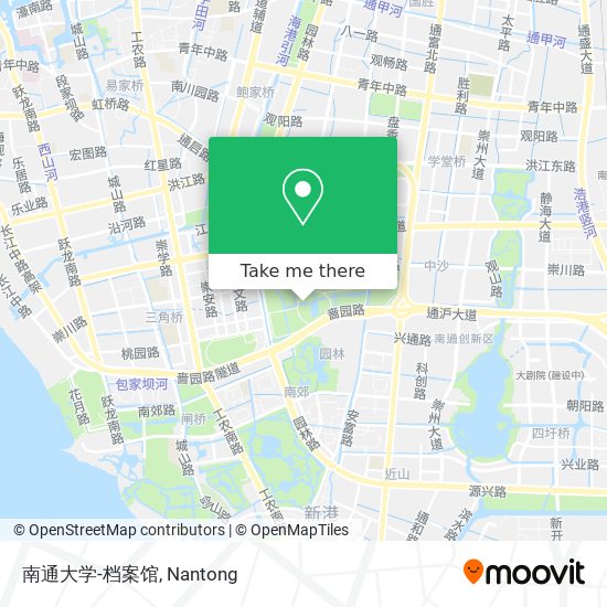 南通大学-档案馆 map