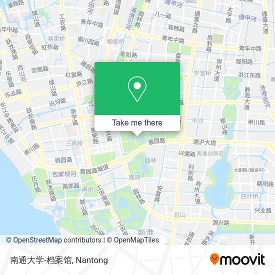 南通大学-档案馆 map