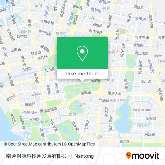 南通创源科技园发展有限公司 map