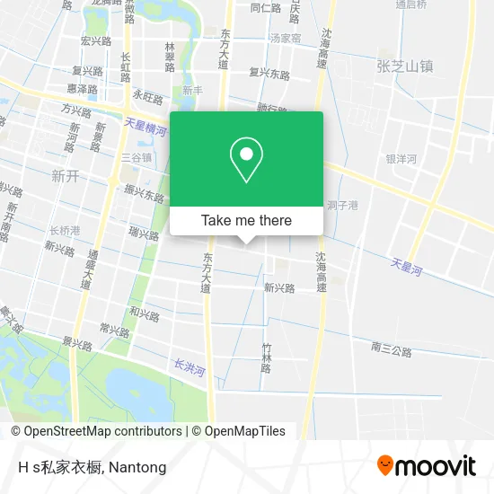 H s私家衣橱 map