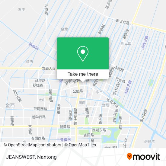 JEANSWEST map