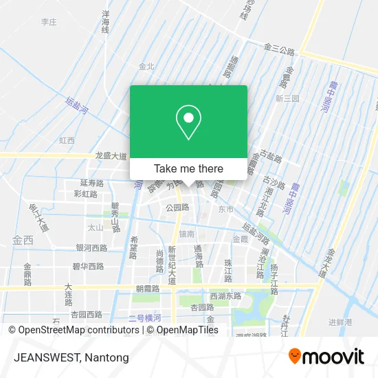 JEANSWEST map
