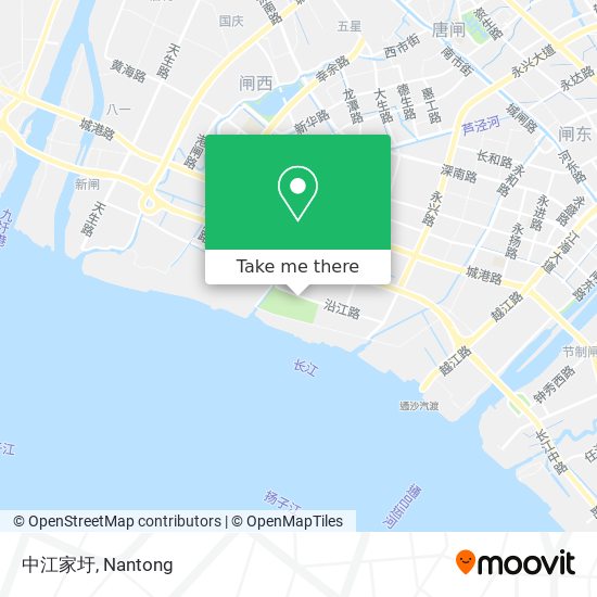 中江家圩 map