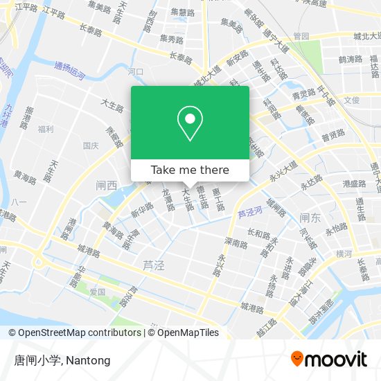 唐闸小学 map