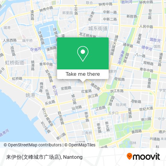 来伊份(文峰城市广场店) map
