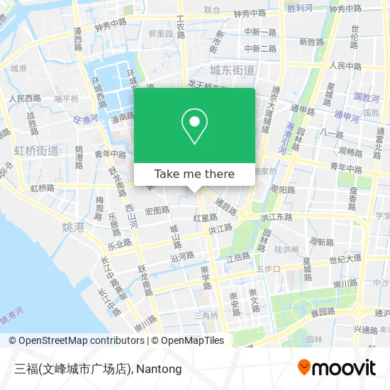 三福(文峰城市广场店) map