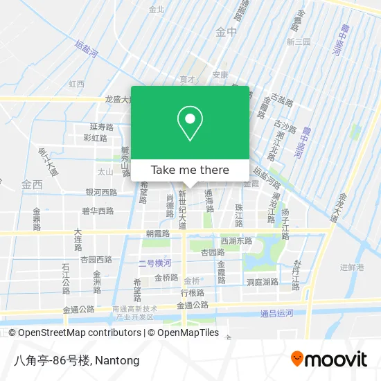 八角亭-86号楼 map