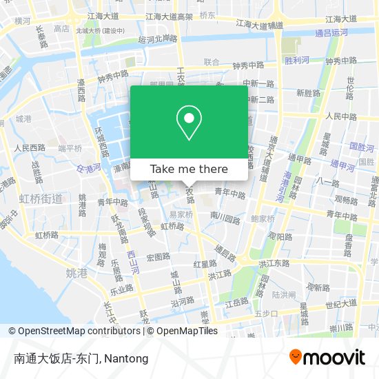 南通大饭店-东门 map