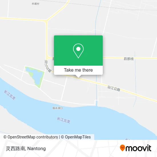 灵西路南 map