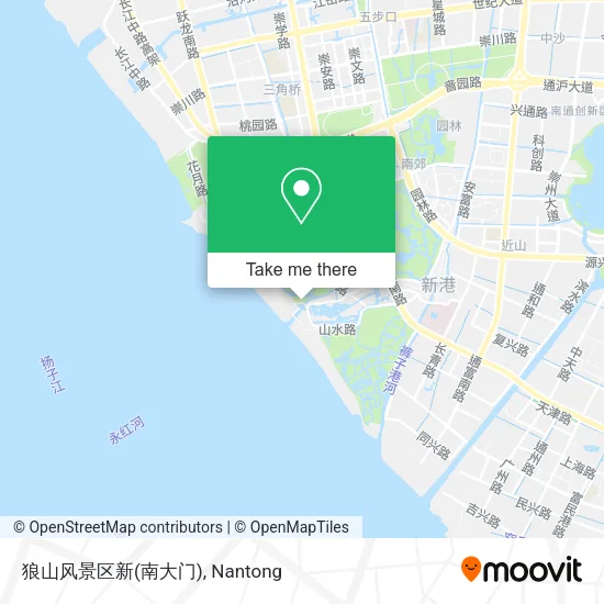 狼山风景区新(南大门) map