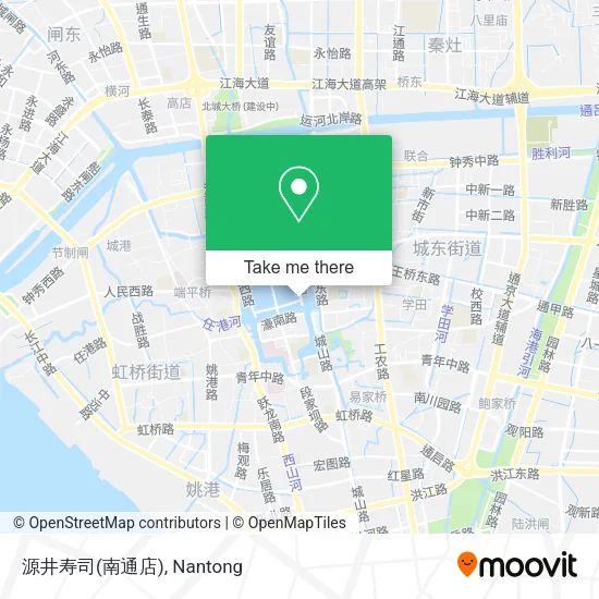源井寿司(南通店) map
