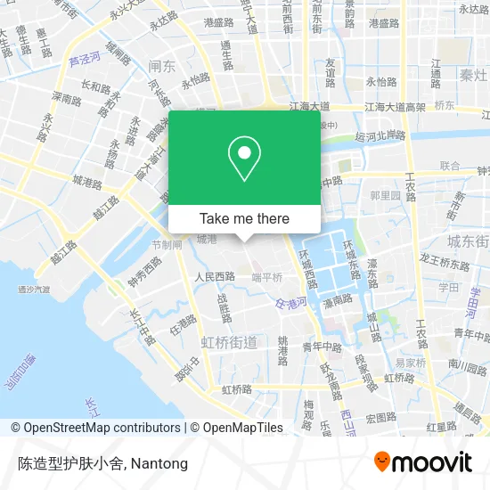 陈造型护肤小舍 map