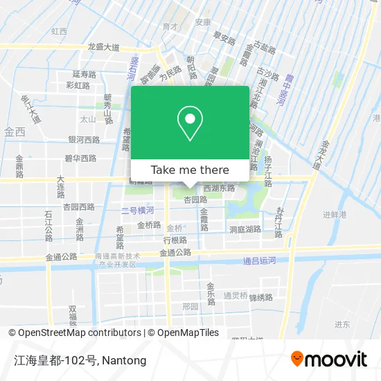 江海皇都-102号 map