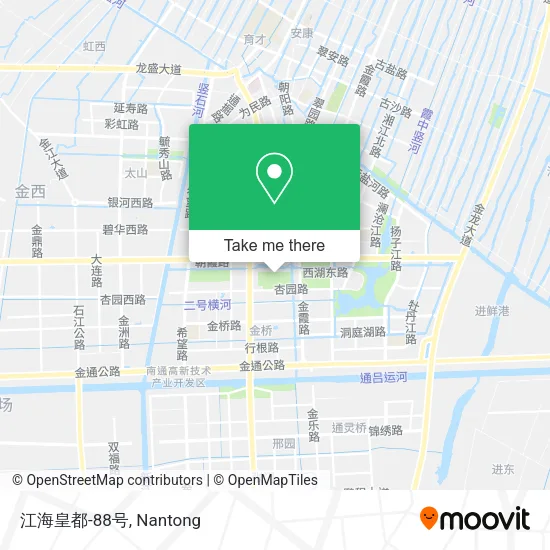 江海皇都-88号 map