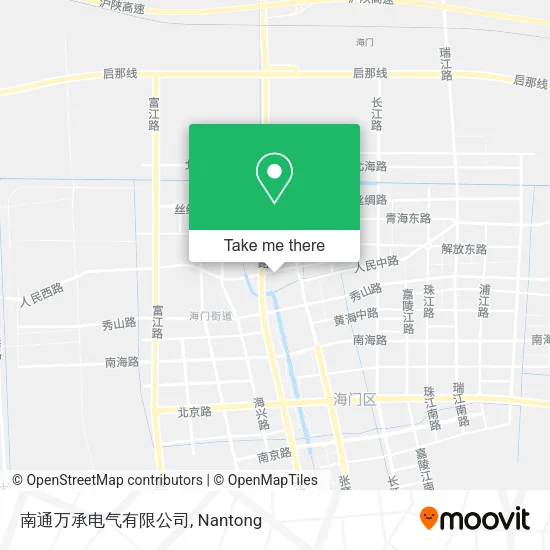南通万承电气有限公司 map