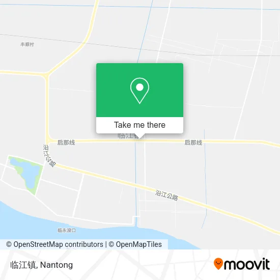 临江镇 map