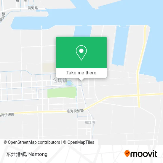 东灶港镇 map