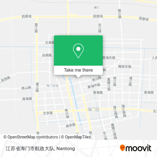 江苏省海门市航政大队 map