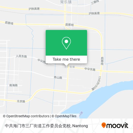 中共海门市三厂街道工作委员会党校 map