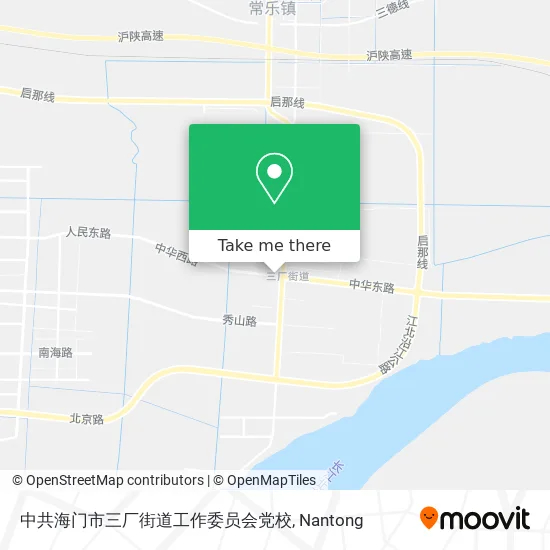 中共海门市三厂街道工作委员会党校 map