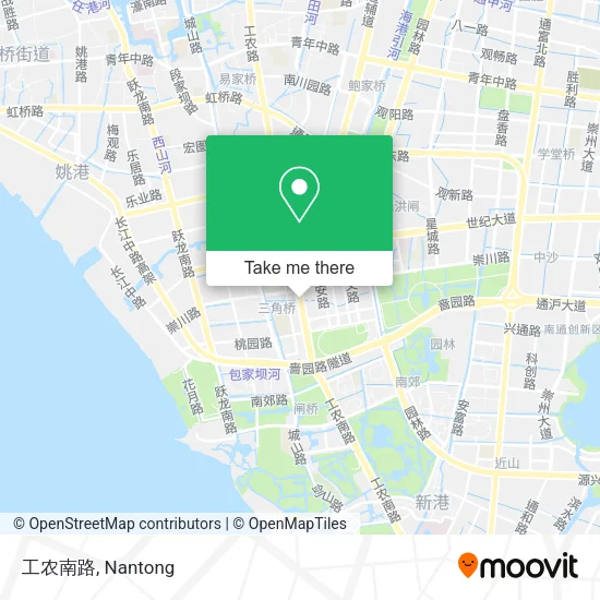工农南路 map