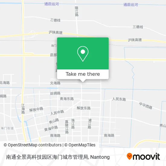 南通全景高科技园区海门城市管理局 map
